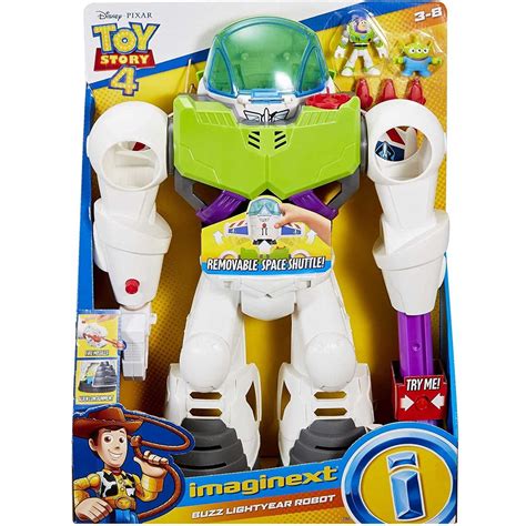 Imaginext Disney Toy Story 4 Buzz Lightyear Robot Playset