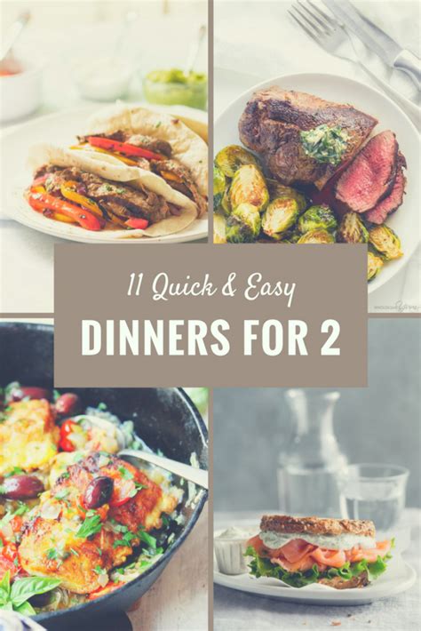 You can stuff this recipe with extra broccoli or other veggies too! 11 Quick & Easy Dinners for Two | Easy dinners for two ...