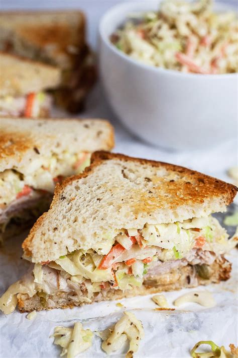 Turkey Rachel Sandwich Recipe The Rustic Foodie