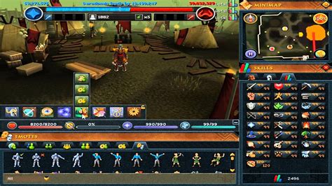 Runescape 3 My Interface Set Up Youtube