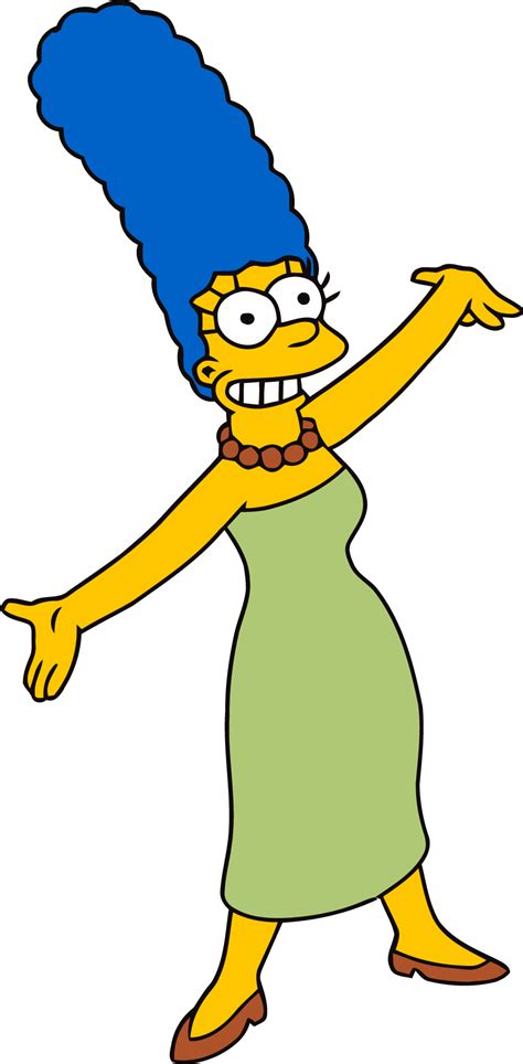 Marge Simpson Png Transparent Image Download Size 964x1962px