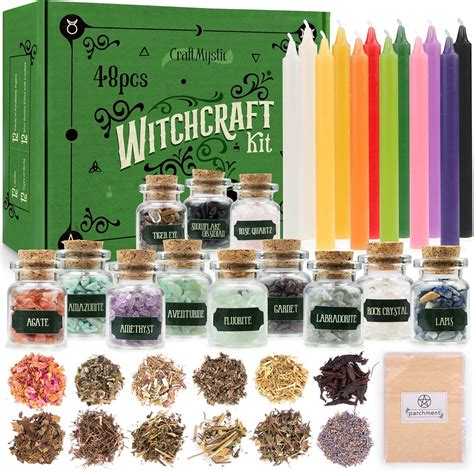 Witchcraft Supplies Kit Beginner Witch Spells Starter