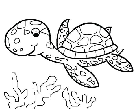 Earth and sea turtle with quote when one tugs at a single thing in nature, he finds it. Turtle Coloring Pages To Print at GetDrawings | Free download