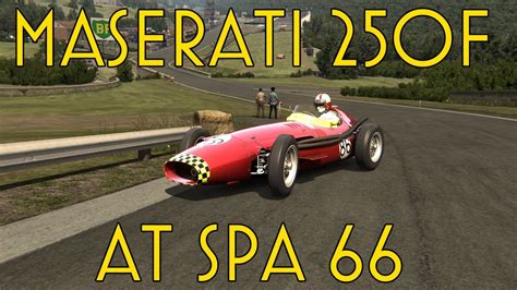 Assetto Corsa Maserati F At Spa Youtube