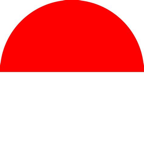 Indonesia Flag Map Png