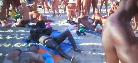 Hardcore Group Fuck At The Nudist Beach Nudism Porn At