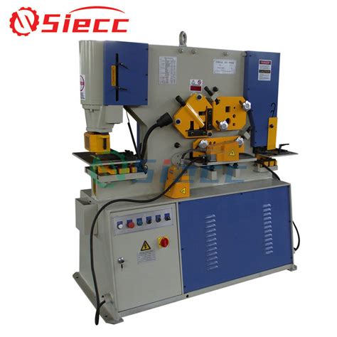 China Q35y 16 Steel Sheet Metal Hole Punch And Profile Shear Machine