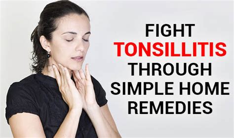 Fight Tonsillitis Through Simple Home Remedies The Wellness Corner