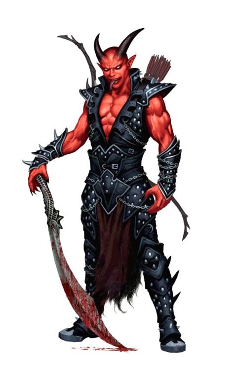 Male Cambion Demon Pathfinder Pfrpg Dnd Dandd 35 5th Ed D20 Fantasy