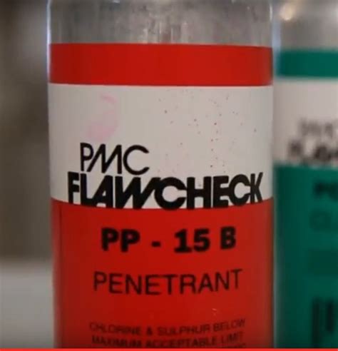 Pmc Red Liquid Dye Penetrant For Industrial Packaging Type Bottle At