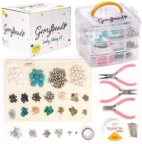 Diy Crystal Jewelry Kit Jewelry Making Kits Crystal Creative Com