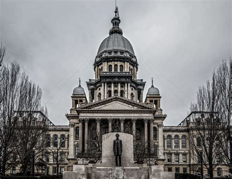 Illinois State Capitol Building Springfield On March 11th Flickr