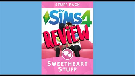 Sims 4 Fan Stuff Pack Review ~ Sweetheart Stuff Youtube