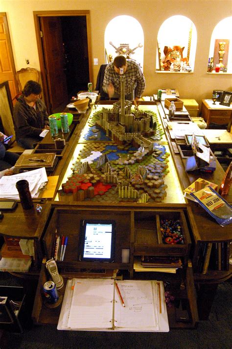 Gaming Desks Dandd Rpg Decoração Geek Jogos De Tabuleiro