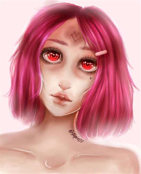 Pink Haired Girl By Shipie01 On Deviantart