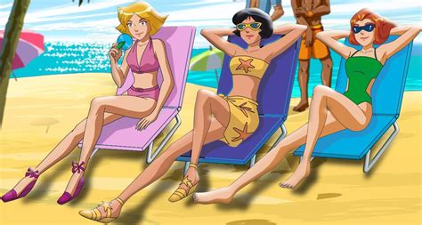 Charlotte Bronte Baum Bekennen Totally Spies Sam Bikini Behindern Gesponsert Voll