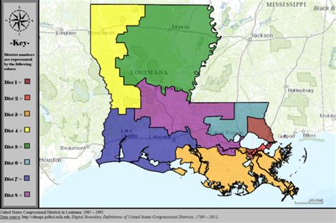 Louisianas Congressional Districts Wikipedia