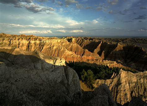 Sunset Badlands Badlands National Park South Dakota Usa Flickr