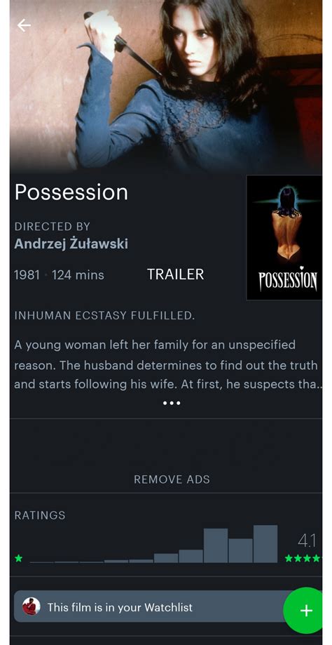 Does Anyone Know Where I Can Watch Possession 1981 Rletterboxd