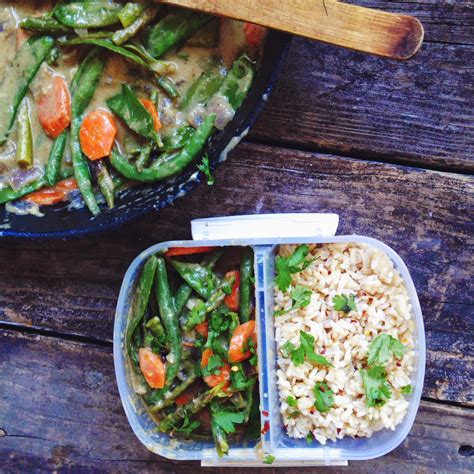 This vegan thai foods pasta is unique because shredded squash makes the noodles. Thai Green Curry | Brooklyn Vegetarian