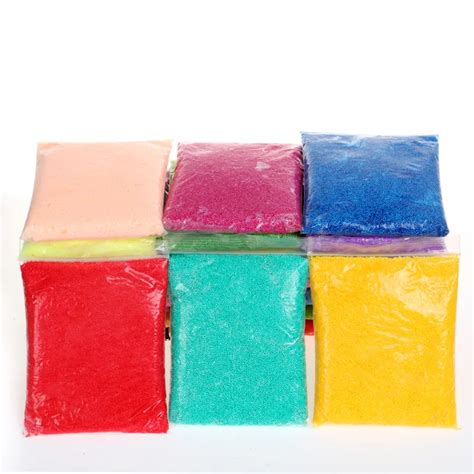 100g 24colors Safe Dynamic Fluffy Slime Plastic Clay Colorful Modeling