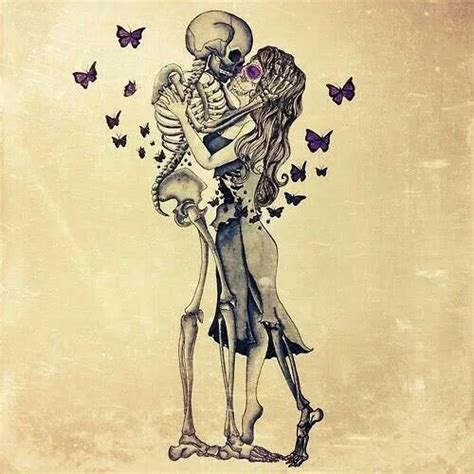 Love Skull Couple Tattoo Skull Tattoos Body Art Tattoos Couple Tattoos Skeleton Love