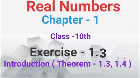 Real Numbers Mathematics Class 10th Chapter1exercise 13