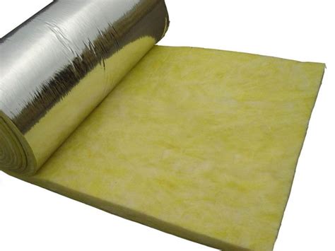Fiberglass Insulation With Foil 15m12m50mm Gypsum Ceiling Supplies