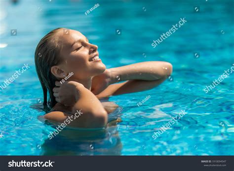 Sexy Woman Swimming Pool Images Stock Photos Vectors