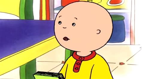 Caillou And The Lesson Caillou Cartoon Youtube