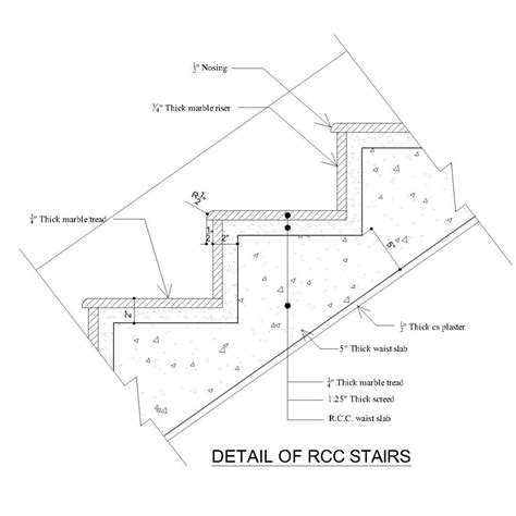 Stair Tread Profile Stair Detail Construction Details Architecture Stair Design Architecture