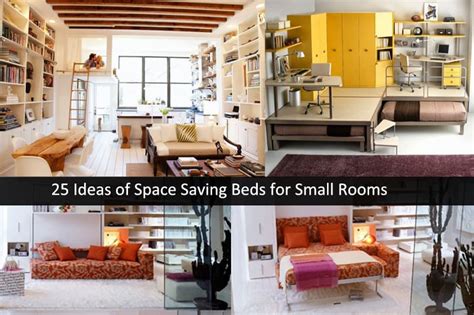 25 Ideas Of Space Saving Beds For Small Rooms