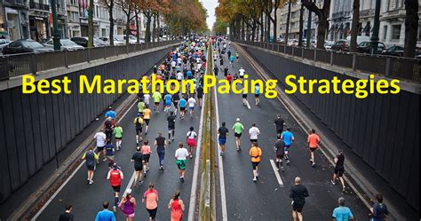 Marathon Pacing Strategies