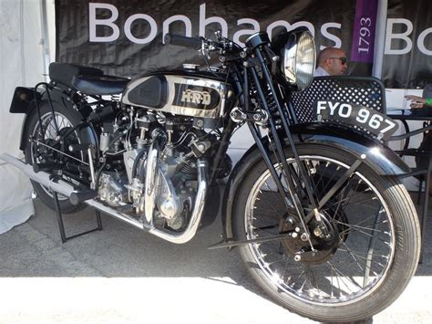 Vincent Hrd Rapide Serie A 1939 1000cc Ohv British Motorcycles