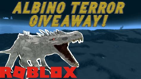 Albino Terror Giveaway Roblox Dinosaur Simulator 200 Subscribers