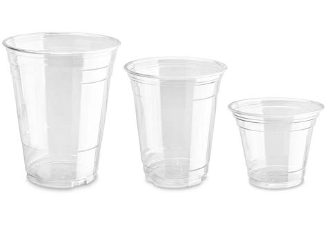 Uline Crystal Clear Plastic Cups In Stock Ulineca
