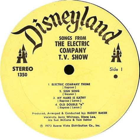 Film Music Site Songs From The Electric Company Tv Show Soundtrack