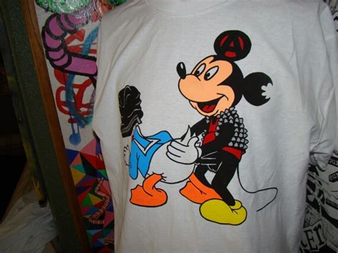 Full Color Donald Mickey Sex Seditionaries Shirt By Addicted
