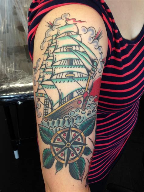 50 Awesome Nautical Tattoo Designs And Ideas