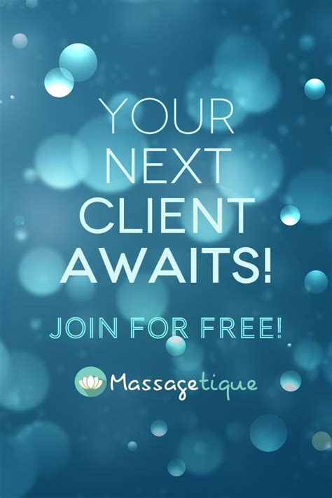 We Know Attracting New Clients Can Be Tough For Massage Providers Join Massagetique Today And