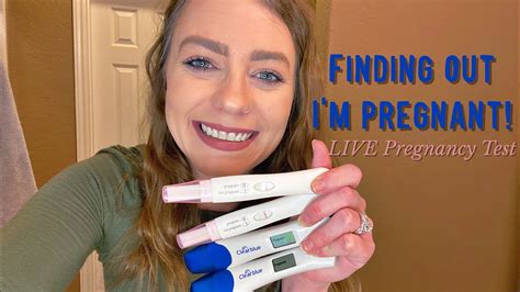 Finding Out I Am Pregnant Live Test First Day Of Missed Period