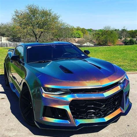 This Car Is Painted In The Combination Of Otherworldly Hues Its