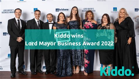 Kiddo Wins Lord Mayors Business Award Kiddo