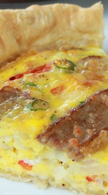 Quick And Easy Breakfast Pie Recipe Yummy Breakfast Breakfast