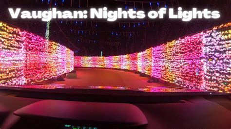 Vaughan S Nights Of Lights Christmas Drive Thru Holiday Lights Festival Christmas Lights In