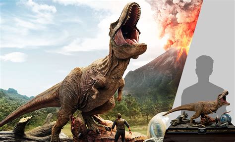 Jurassic World Fallen Kingdom Deluxe T Rex And Carnotaurus Scale