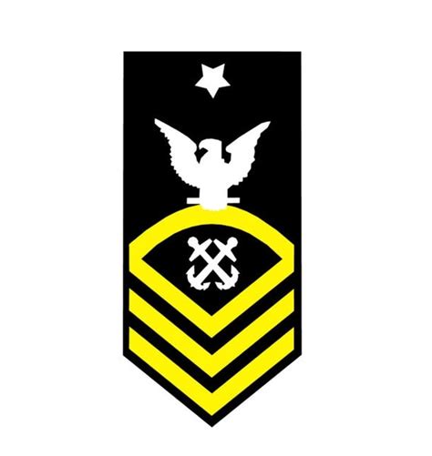 Layerd Color Us Navy Senior Chief Petty Officer Rank By Pazabri