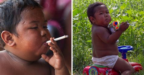 Toddler With 40 A Day Smoking Habit Now 9 Years Old And Smoke Free