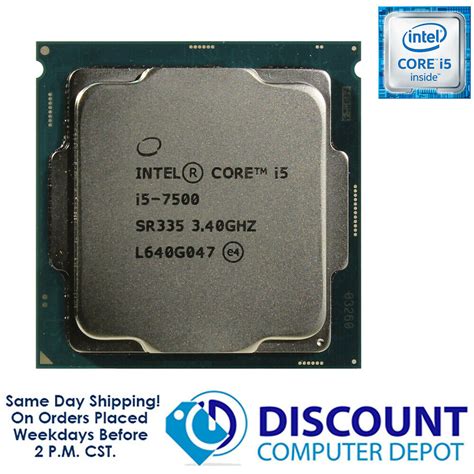 Intel Core I5 7500 340ghz Quad Core Cpu Computer Processor Lga1151