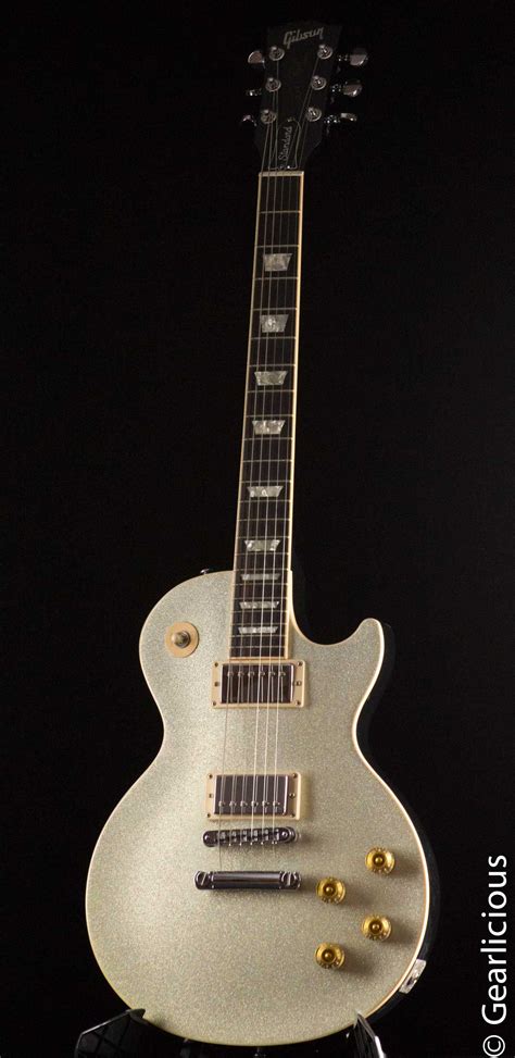 2000 Gibson Limited Edition Les Paul Standard Silver Sparkle Guitar